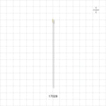 Fiber Optic Swab with Natural Handle; 100/Bag - 4 inch; 1.70 mm Head - 17028