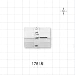 Flow Regulator - Flow Rate 5-250 ml/h; Fits 0.118 inch ID x 0.161 inch OD Tubing (3 mm x 4.1 mm) - 17548