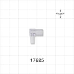 Elbow Connector, Female Luer Slip, Male Luer Slip, Clear -  - 17625