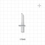 Spike, Non-Vented - 0.157 inch ID/0.283 inch OD (3.99 mm/7.18 mm) - 17640