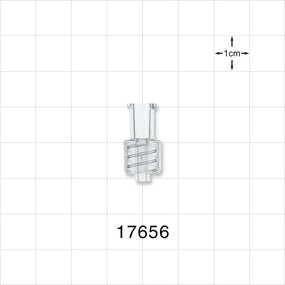Female Luer Lock, Male Luer Lock, Clear -  - 17656