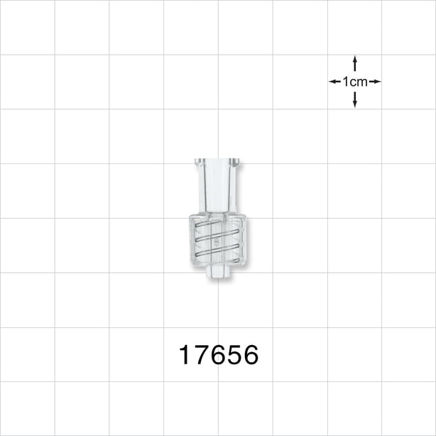 Female Luer Lock, Male Luer Lock, Clear -  - 17656