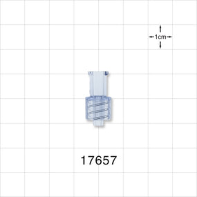 Female Luer Lock, Male Luer Lock, Clear -  - 17657