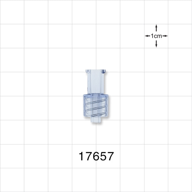 Female Luer Lock, Male Luer Lock, Clear -  - 17657