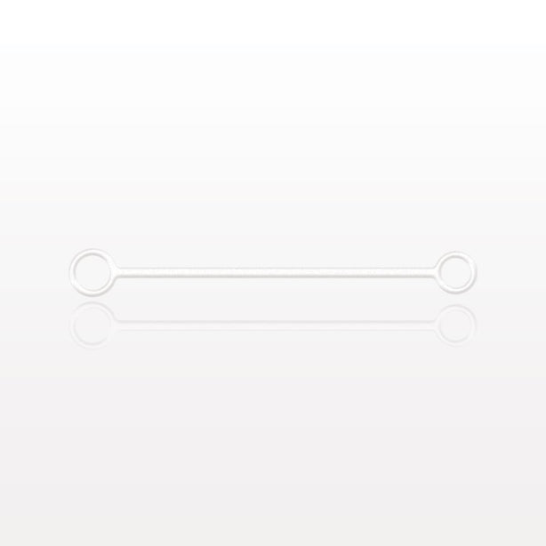 Strap for Cap, White - 0.225 inch x 0.205 inch ID Application Loops (5.71 mm x 5.2 mm) - 17676