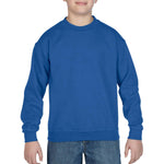GILDAN ACTIVEWEAR Heavy Blend Youth Crew Neck Sweatshirts 18000B ROYAL L 1 Each - MDL-18000BRYLL