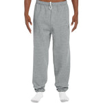 Gildan Activewear Unisex 50% polyester/50% cotton Sweatpants, Sport Gray, Size M - 18200GRYM