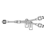 Smiths Medical IV Extension Set Medfusion™ Ultra™ Small Bore 4 Inch Tubing Sterile - Case of 50 - MX612H-CS
