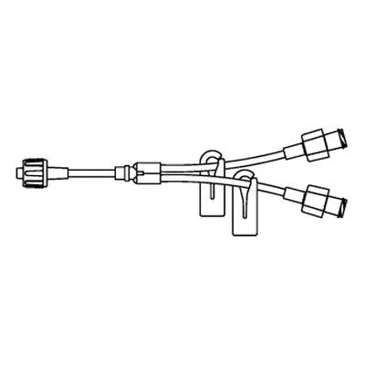 Smiths Medical IV Extension Set Medfusion™ Ultra™ Small Bore 4 Inch Tubing Sterile - Case of 50 - MX612H-CS