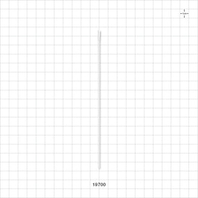 Micro-Mini Round Tip Swab With White Handle, - 6 inch (152.4 mm) - 19700