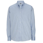 Edwards Garment Co 1976 011 Men's Oxford Wrinkle-Free Dress Shirt, Light Blue, Size S, 33" Sleeve - 1 Each