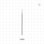 Regular Tip Bendable Applicator,Nylon - 3.25 inch (83 mm); 0.09 inch Head (2.5 mm) - 19826