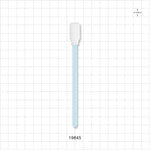 Foam Tip Swab, Light Blue, 100/Bag - 4.92 inch (125 mm) - 19845