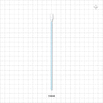 Precision Swab, Light Blue, 100/Bag - 6.4 inch (162 mm) - 19846