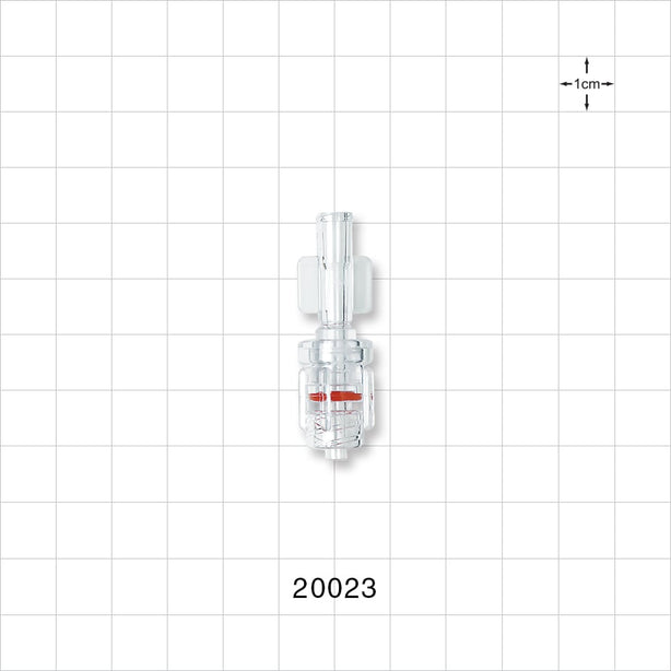 Female Luer Lock, Rotating Male Luer Lock, Clear -  - 20023