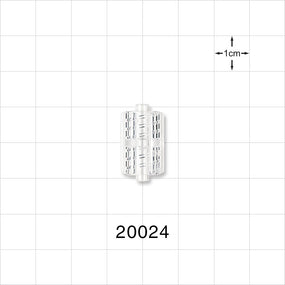 Male Luer Lock to Male Luer Lock, Clear - 1200 psi - 20024