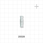 Female Luer Lock, Female Luer Lock, Clear - 1200 psi - 20028