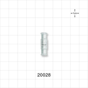 Female Luer Lock, Female Luer Lock, Clear - 1200 psi - 20028