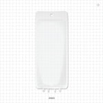 Aramus™ 2D Bag Chamber, 2 Ports, Non-Sterile - 250 ml; Both Ports Fit 1/8 inch ID Tubing (0.125 inch, 3.18 mm) - 20503
