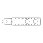 Reprocessed Stryker Sagittal Saw Blades - 2108102RH - 1 Each - MDL-2108102RH