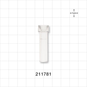 Oxygen Bushing, DEHP-Free, Clear - 0.24 inch ID (6 mm); 70 Durometer - 211781