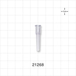 Female Luer Lock, Male Luer Slip, Clear -  - 21268