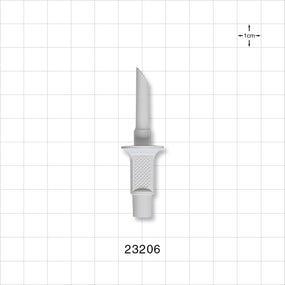 Spike, Non-Vented - 0.185 inch ID/0.315 inch OD (4.7 mm ID/8 mm OD) - 23206