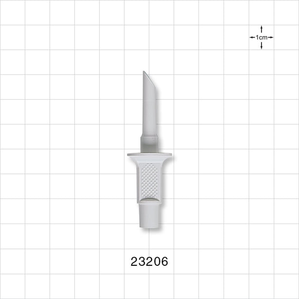 Spike, Non-Vented - 0.185 inch ID/0.315 inch OD (4.7 mm ID/8 mm OD) - 23206
