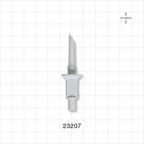 Spike, Non-Vented - 0.157 inch ID/0.256 inch OD (4 mm/6.5 mm) - 23207