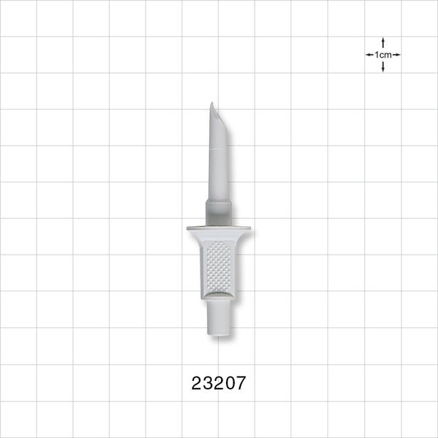 Spike, Non-Vented - 0.157 inch ID/0.256 inch OD (4 mm/6.5 mm) - 23207