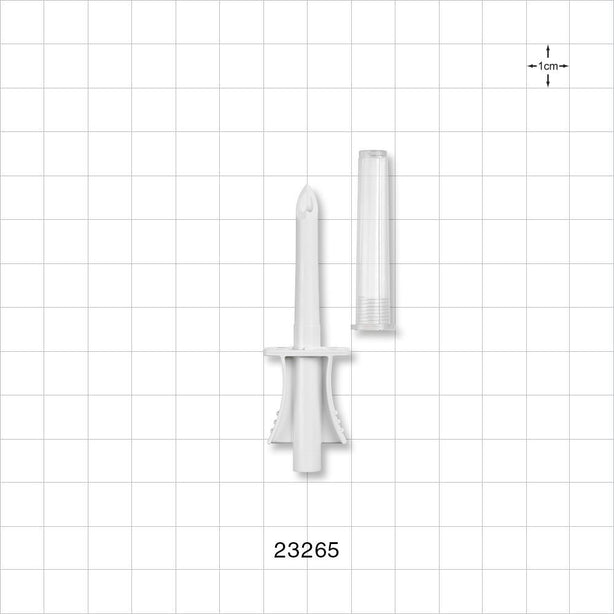 Spike, Non-Vented, with Vented Cap - 0.159 inch ID (4.04 mm) - 23265