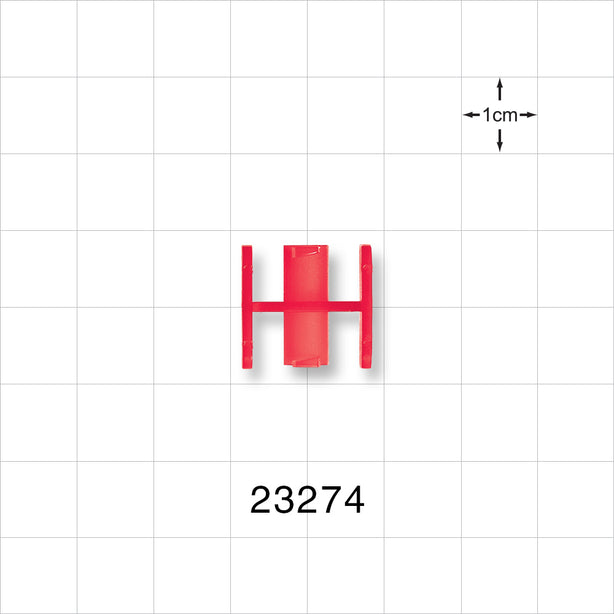 Female Luer Lock, Female Luer Lock, Red -  - 23274