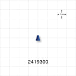 Ferrule, Blue - Fits 1/16 inch OD Tubing (0.063 inch, 1.59 mm) - 2419300