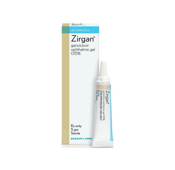 Valeant Pharmaceuticals Zirgan Ophthalmic Gel 24208-0535-35 - 1.0 Each - MDL-24208-535-35
