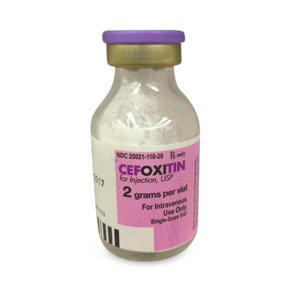 Sagent Pharmaceuticals Cefoxitin Injection 25021-0110-20 - 10.0 Each - MDL-25021-110-20