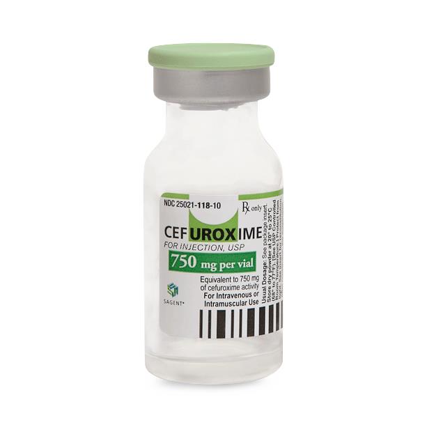 Cefuroxime Injection - 25021-0118-10 - 25 Each - MDL-25021-118-10