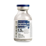 Sagent Pharmaceuticals Ampicillin-Sulbactam Injection 25021-0142-20 Ampicillin+Sulbactam 1.5gm Single Dose Vial, 10 per Box - MDL-25021-142-20 - 10 Each