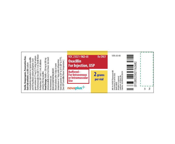 Sagent Pharmaceuticals Vizient NovaPlus Pharmaceuticals 25021-0162-68 - 10.0 Each