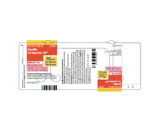 Sagent Pharmaceuticals Vizient NovaPlus Pharmaceuticals 25021-0163-68 - 10.0 Each