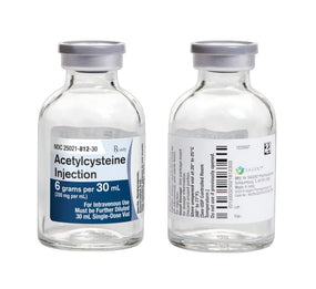 Sagent Pharmaceuticals Acetylcysteine Injection 25021-0812-30 4.0 Each-MDL-25021-812-30