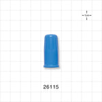 Non-Threaded Cap, Non-Vented, Blue -  - 26115