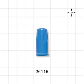 Non-Threaded Cap, Non-Vented, Blue -  - 26115
