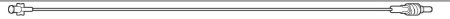 Baxter IV Extension Set Micro Bore 60 Inch Tubing Without Filter - Case of 60 - 2C9201-CS