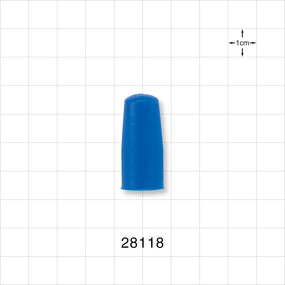 Non-Threaded Cap, Vented, Blue -  - 28118