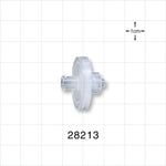 Hydrophobic Filter Female Luer Lock Inlet, Male Luer Lock Outlet - 17 mm; 0.2 micron - 28213