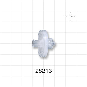 Hydrophobic Filter Female Luer Lock Inlet, Male Luer Lock Outlet - 17 mm; 0.2 micron - 28213