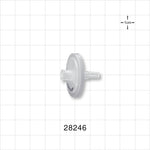 Hydrophobic Filter, Female Luer Lock Inlet, Male Luer Slip Outlet - 25 mm; 0.2 micron - 28246