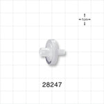 Hydrophobic Filter, Female Luer Lock Inlet, Male Luer Slip Outlet - 15 mm; 0.2 micron - 28247