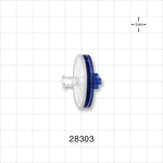 Minisart High Flow Hydrophilic Filter, Female Luer Lock Inlet, Male Luer Lock Outlet - 28 mm; 0.22 micron - 28303