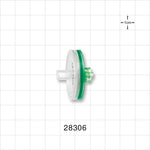Hydrophilic Filter, Female Luer Lock Inlet, Male Luer Lock Outlet - 25 mm; 0.8 micron - 28306